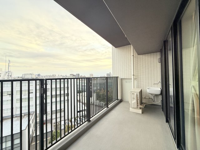 スカイティアラウエスト 10階バルコニー