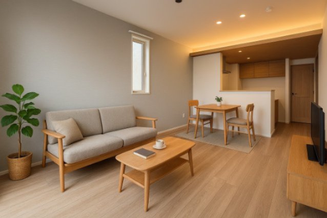 ハレステージ板橋 3階居間・リビング