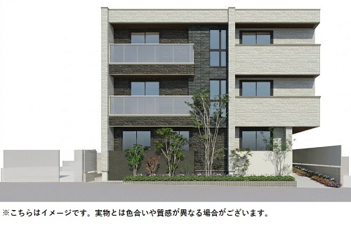 リネア 1階外観パース