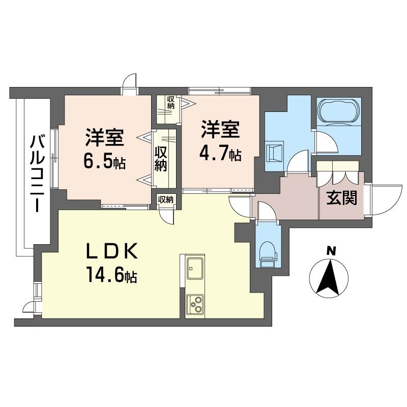 リネア 3階間取り