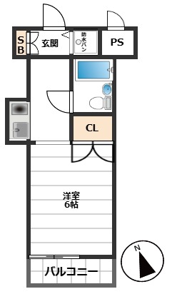 日神パレス西台 2階間取り
