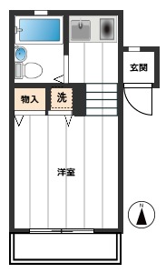 フォーラムイレブン 2階間取り