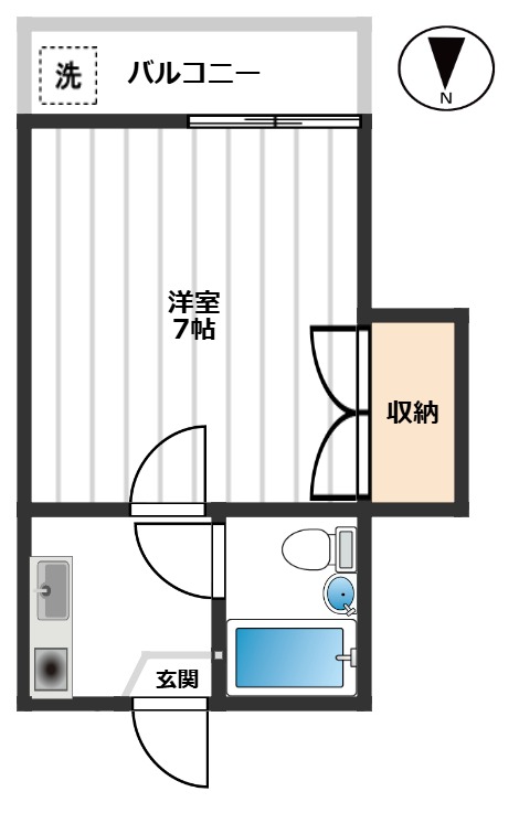 パサニア938 1階間取り