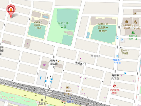 メゾンリブエール 3階地図
