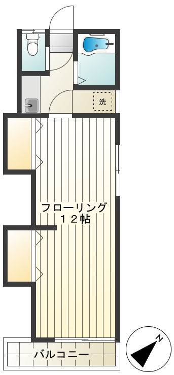 第五タキシマ 1階間取り