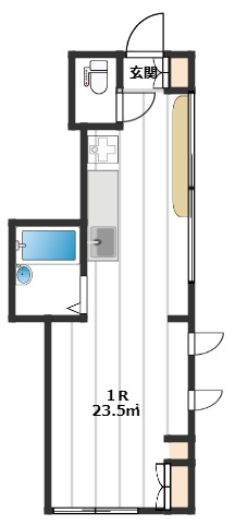 DX大和ビル 5階間取り