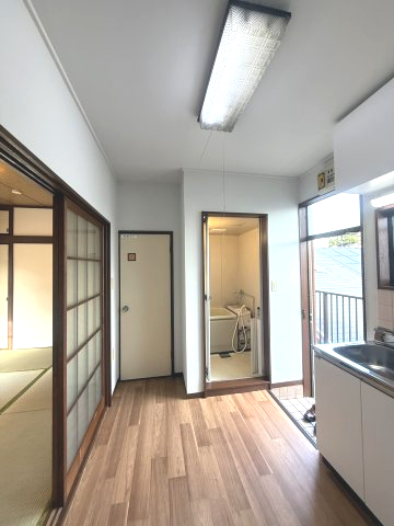 ハイランド・フラット 2階キッチン