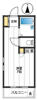 ラ・ベルメゾン・Ｙ 2階間取り