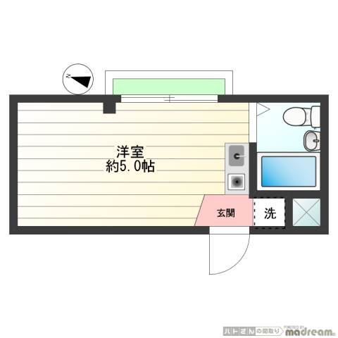 ラ・ヴニール大山 2階間取り