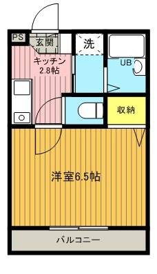 ボヌール高島平 1階間取り