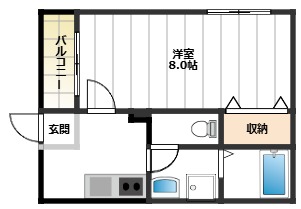 ヤマウロコＷＥＳＴ 2階間取り