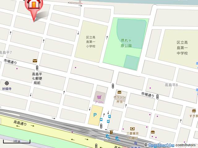 本間ビル 3階地図