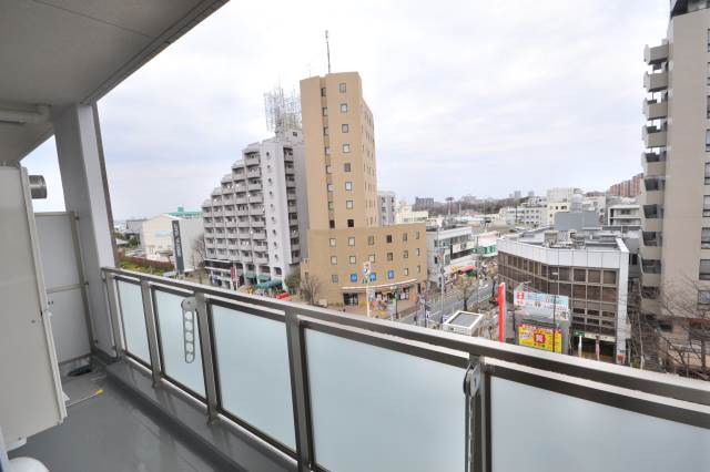 セリーン志村 6階バルコニー