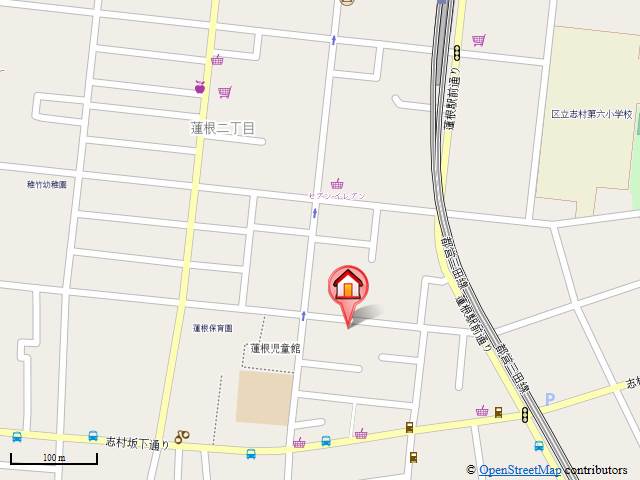 オリーブハウス 3階地図