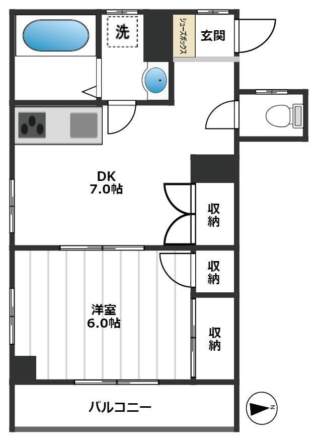 シャングリラ 303間取り