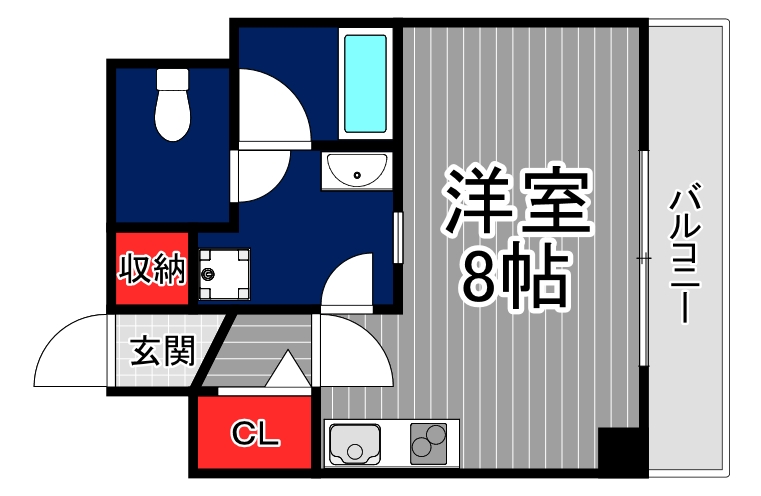大阪府大阪市北区大淀中５丁目 402間取り