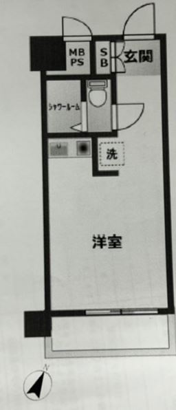 ライオンズマンション雪が谷大塚 503間取り