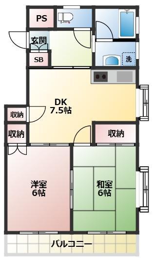 ドミールＫＮ 302間取り
