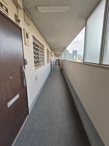 大島三丁目団地１号棟 415バルコニー