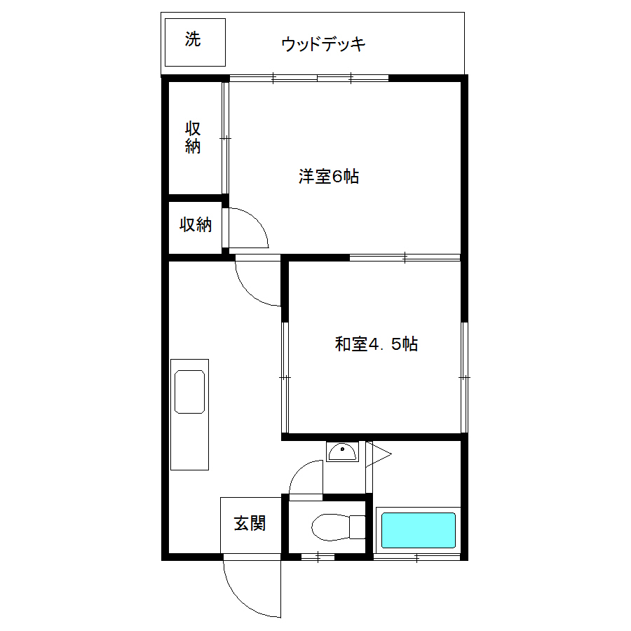 ホワイトハウス B間取り