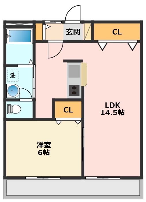 サンライズ 105間取り