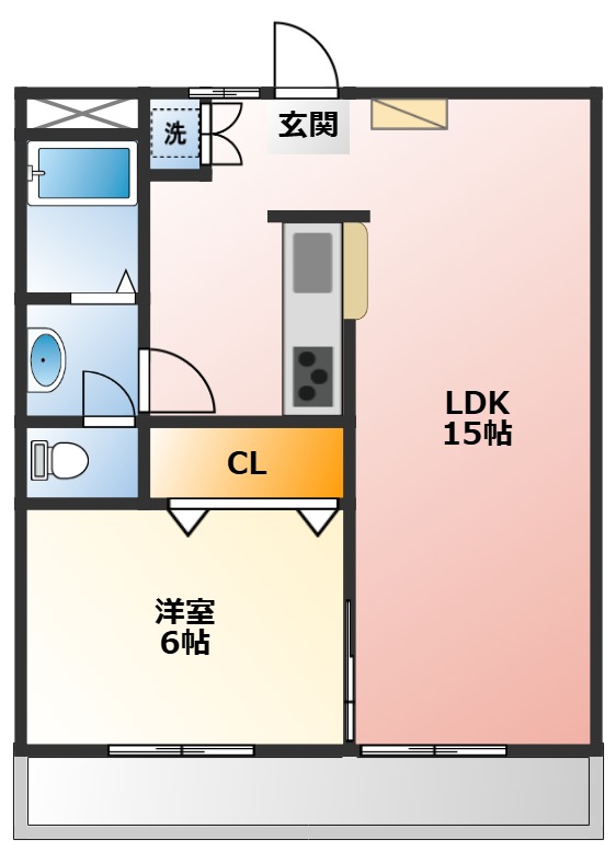 サンライズ 302間取り