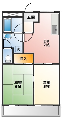 コンフォールＬ 206間取り