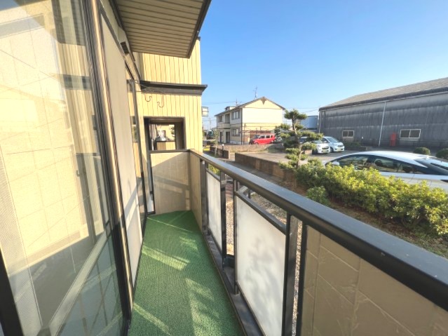 サンビレッジ築捨D 109バルコニー