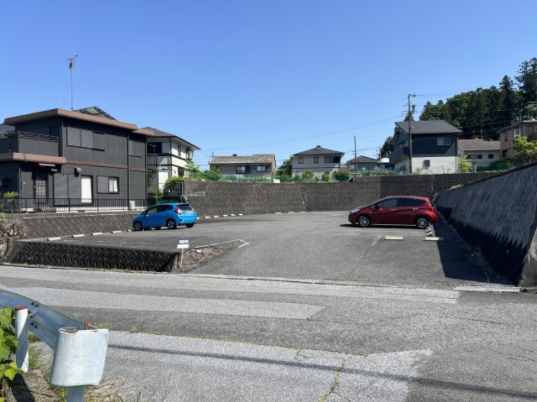 池田町藤代　月極駐車場外観