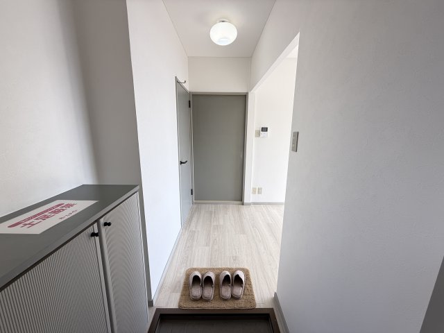 サンビレッジ築捨A 101玄関