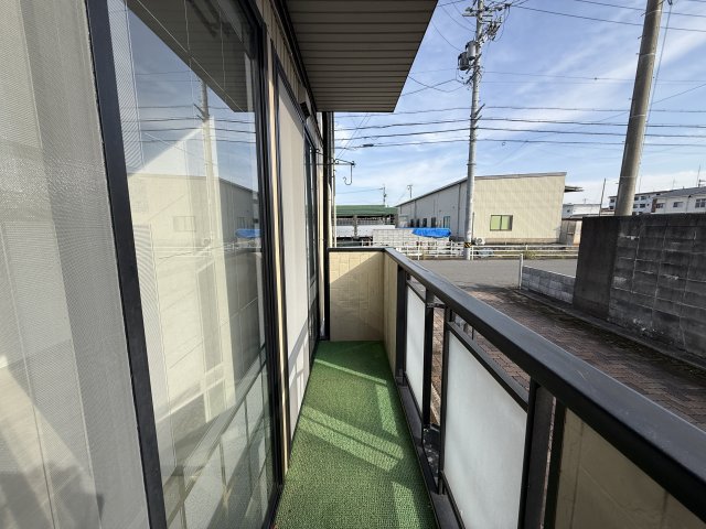 サンビレッジ築捨A 101バルコニー