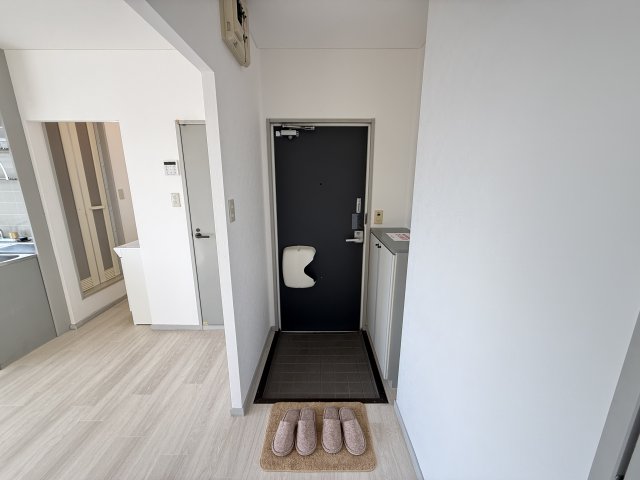 サンビレッジ築捨A 101玄関