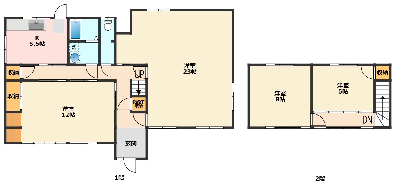 瑞穂市本田貸家 1間取り