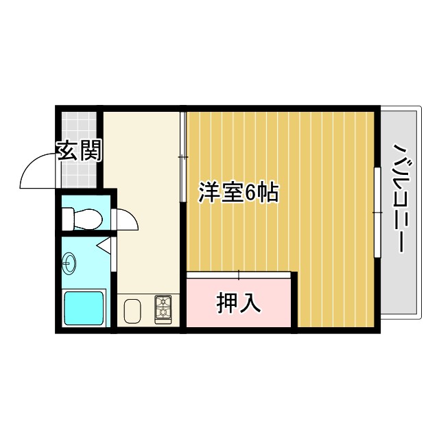 シティハウスウエハラG棟 216間取り