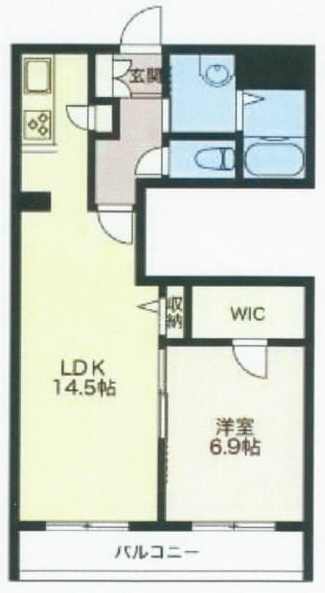 グランツ柿の木坂 2階間取り