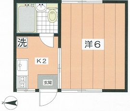 パールハウスA 1階間取り