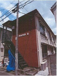 パールハウスB 1階外観