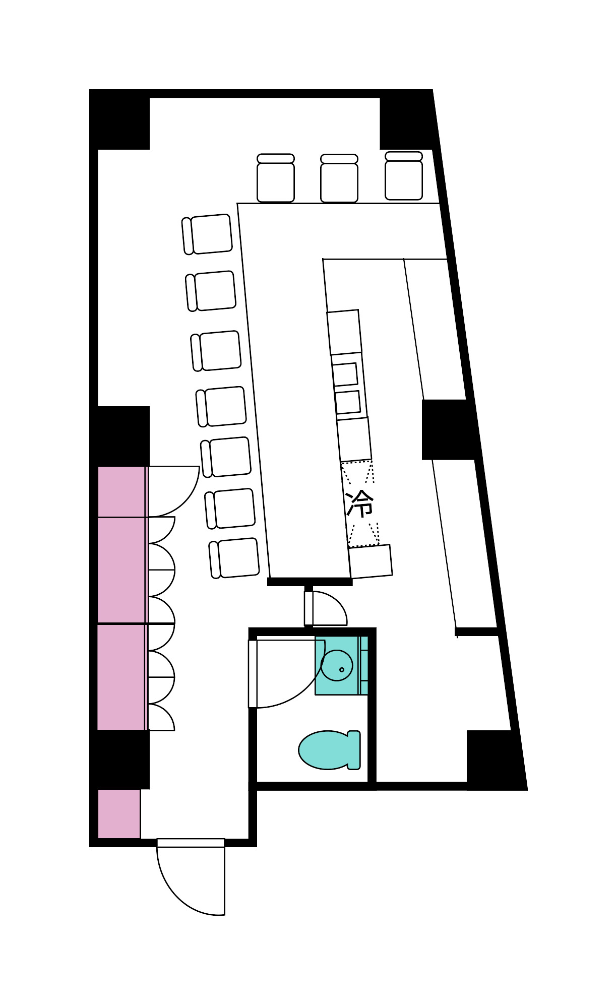 洛悠M1ビル テスト間取り