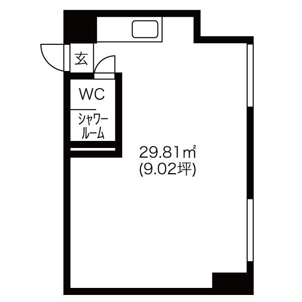 マンション大通 308間取り