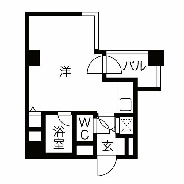ライオンズシティ大通公園 10階間取り