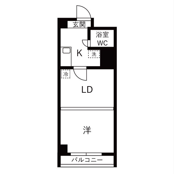 コーユーハイデンス 705間取り