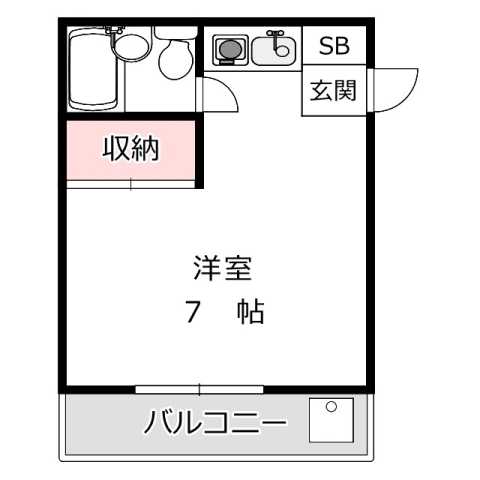 サンセイビル 203間取り