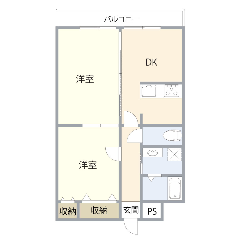 スプリングブリーズ 101間取り