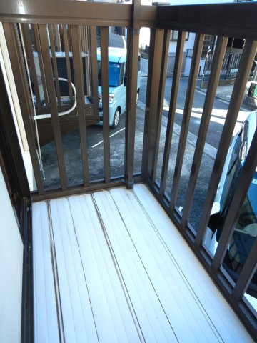 内海ハイツ １０３バルコニー