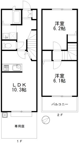 相光ビレッジ戸塚 １０４間取り