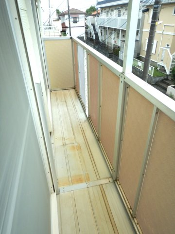 ベルハイツ ２０１バルコニー