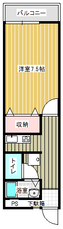 オレンジハウス 1階間取り