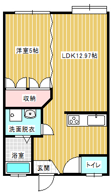 第二Kコーポ大矢野 12間取り