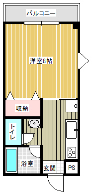 ロフティ鳥崎 102間取り