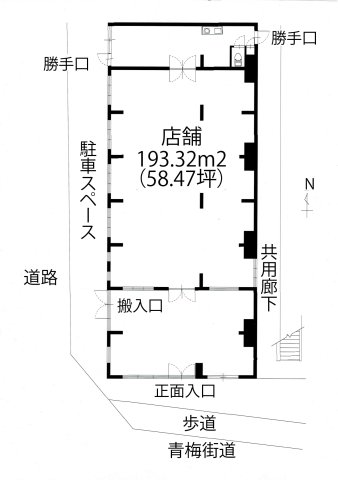 センチュリー小平1F 1階間取り